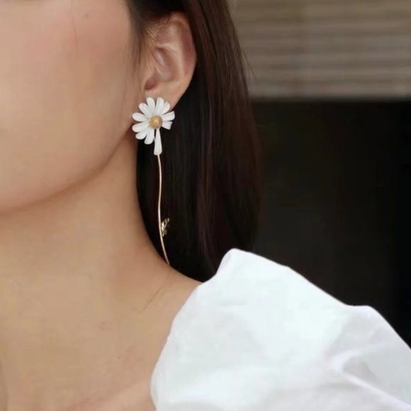 Kate Spade flower AB earrings - Picture 4 of 4